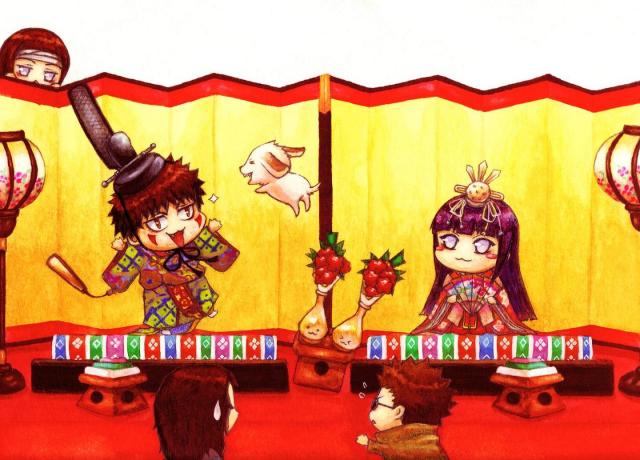 Kawai chibi wedding